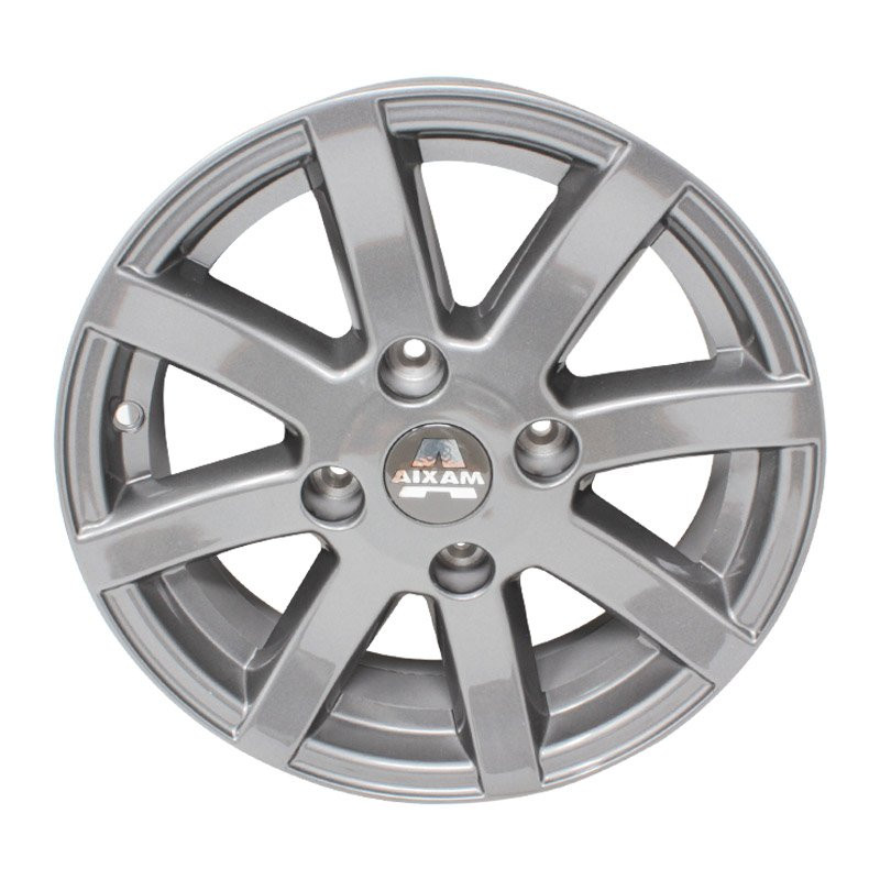 Jante 14 pouces Aixam origine - gris anthracite