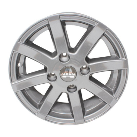 Jante 14 pouces Aixam origine - gris anthracite