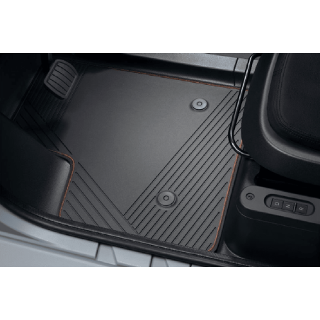 Jeu de tapis de sol liseré kaki Citroen AMi / Opel Rocks-E