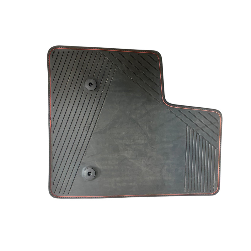 tapis de sol liseré orange/rouge conducteur Citroen AMi / Opel Rocks-E