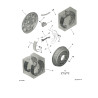 Frein arrière tambour cylindre segment machoire arrière droit Citroen ami / Opel Rocks-E / Fiat Topolino