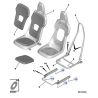 Rondelle plate pour entretoise Citroen Ami / Opel Rocks-E / Fiat topolino