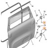 Axe de charnière pour porte battante Citroën Ami / Opel Rocks-E / Fiat Topolino