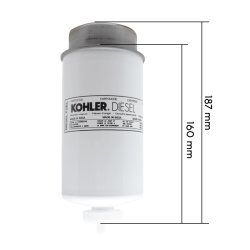 Filtre à gasoil LOMBARDINI DCI LDW492 et LDW 480 HDI