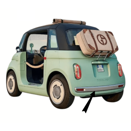 Baguette de pare choc arrière origine voiture sans permis Fiat Topolino