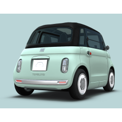 Pare choc arrière origine voiture sans permis Fiat Topolino Dolce Vita