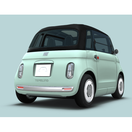 Pare choc arrière origine voiture sans permis Fiat Topolino Dolce Vita