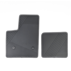 Tapis de sol noir blanc voiture sans permis Fiat Topolino
