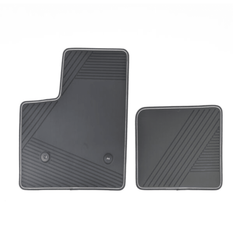 Tapis de sol noir blanc voiture sans permis Fiat Topolino