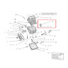 Joint spi de vilebrequin  Lombardini LDW 442, LDW 492 et LDW 480 HDi