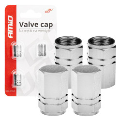 Bouchon de valve alu gris