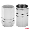 Bouchon de valve alu gris