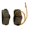 4 plaquettes de frein avant LIGIER, CHATENET, JDM, BELLIER